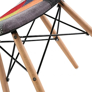 Vintage modern durable restaurant backless dining stool