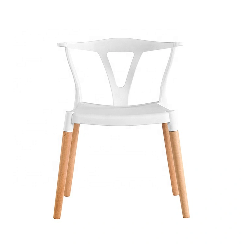 China modern design PP color plastic dining chair