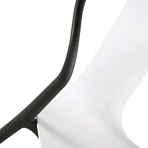 Popular classic high back creative metal dining chair modern