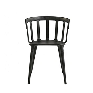 Cheap pp furniture restaurant kitchen stacking chair plastic