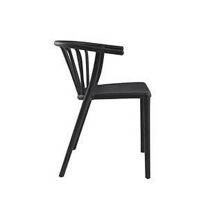 Morden designed stackable outdoor plastic armchair