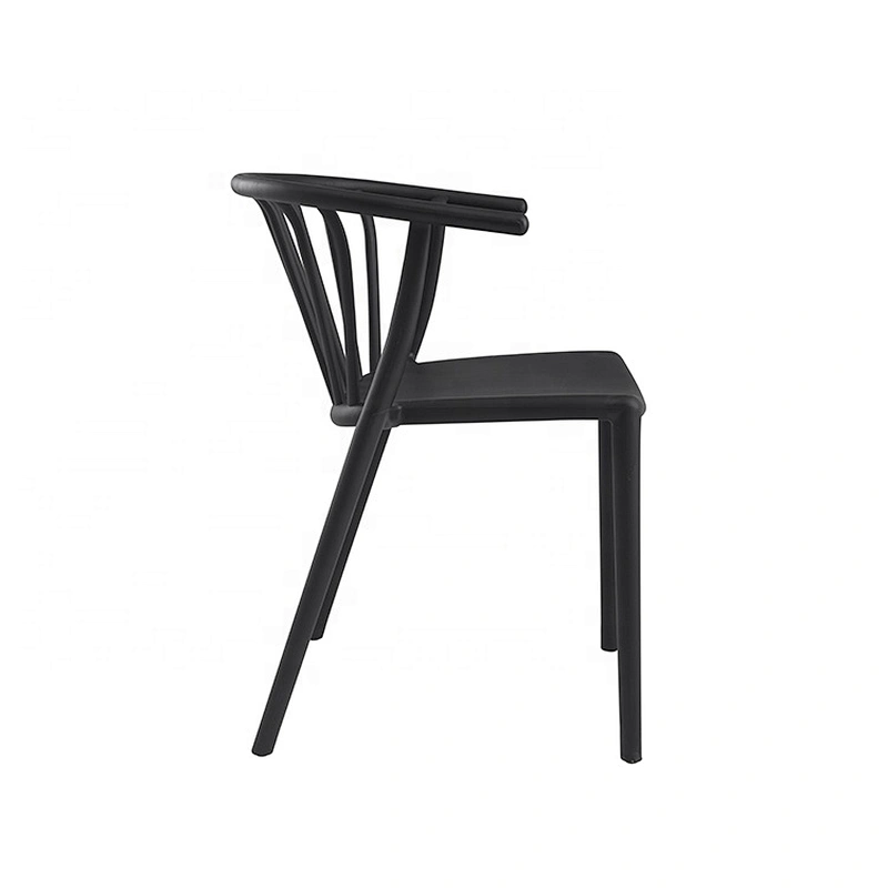Morden designed stackable outdoor plastic armchair