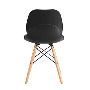 Factory directly sale dining room pp back chair with wood leds