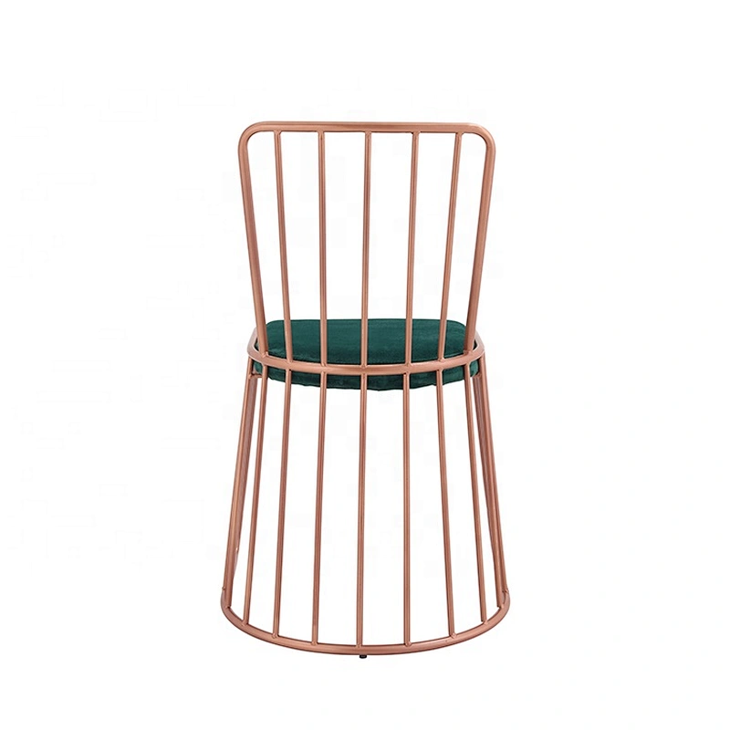 Restaurant banquet furniture living room luxury metal chair