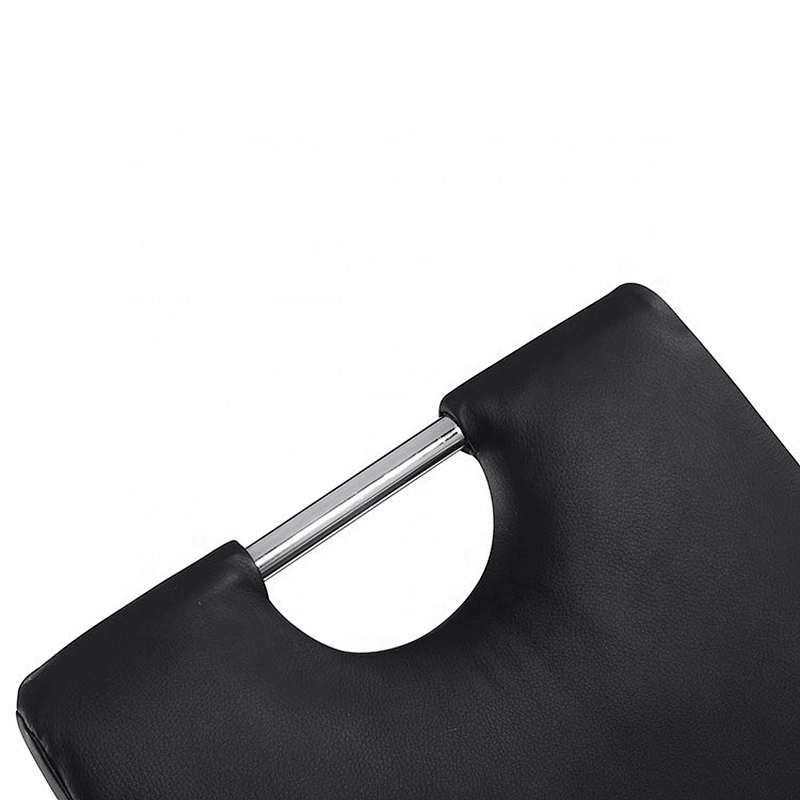 Foam cover PU chrome dining metal frame office chair