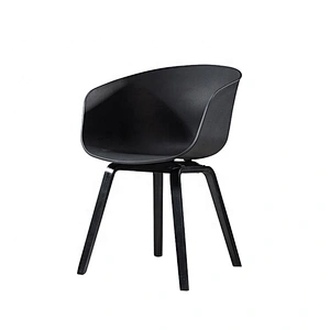 Colorful Plastic modern outdoor pp arm dining chair