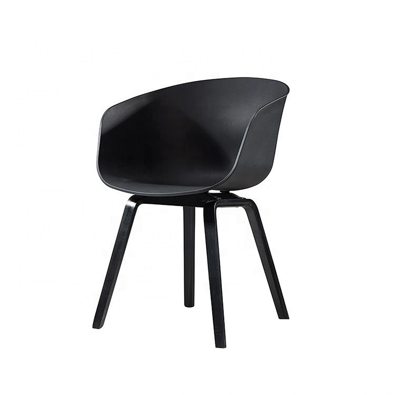 Colorful Plastic modern outdoor pp arm dining chair