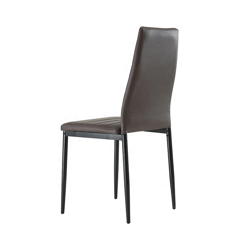 Modern style Faux leather office computer chair with metal legs