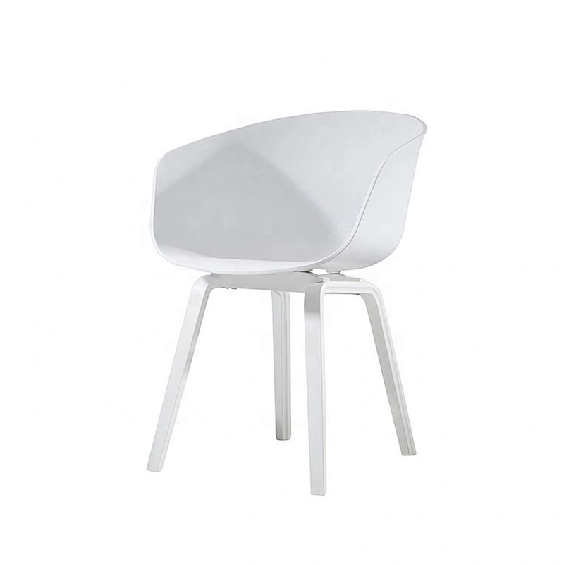 Colorful Plastic modern outdoor pp arm dining chair