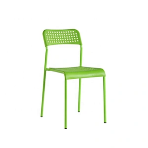 Stackable restaurant hotel canteen modern Outdoor adult Eco-friendly Plastic Dining Chairs