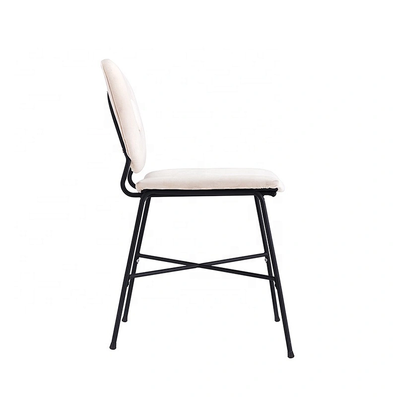 Restaurant cafe style classic upholstered dining room chair