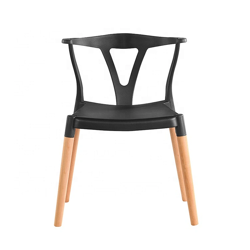 China modern design PP color plastic dining chair