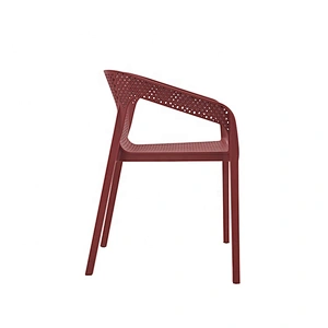 Heavy duty stackable dinning PP material plastic chair