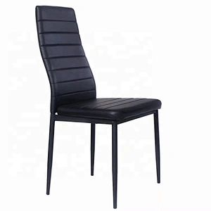 Simple design armless ergonomic computer office chair modern