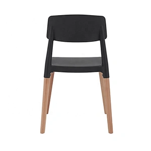 Hotel restaurant modern dining tables cafe plastic chair