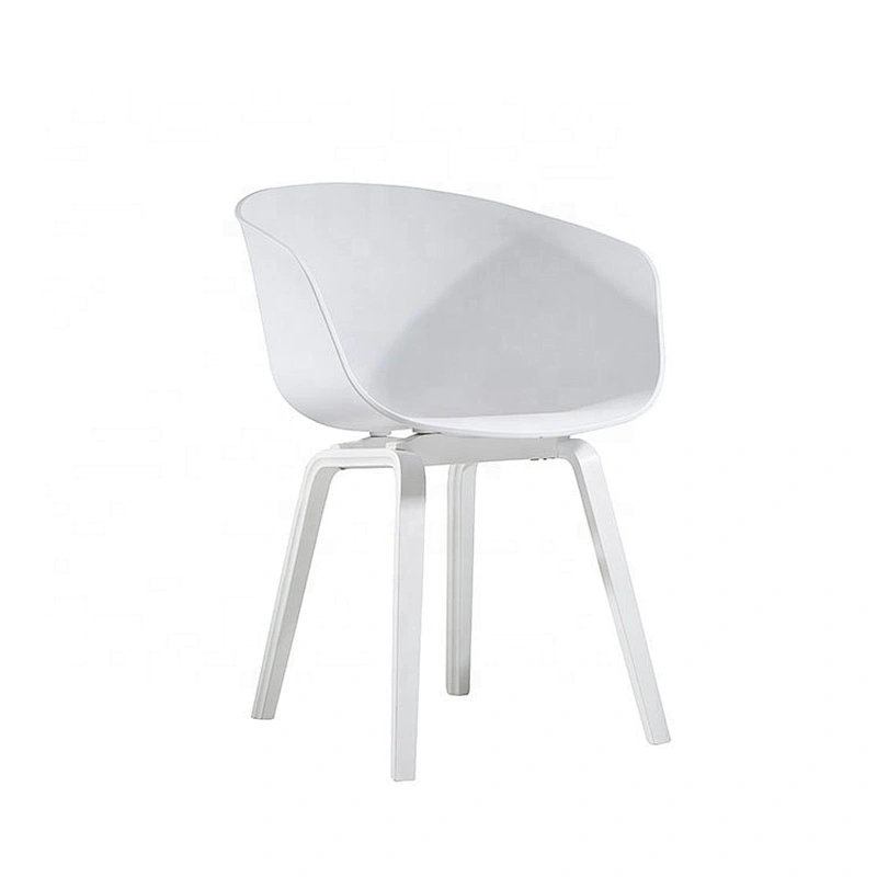 Colorful Plastic modern outdoor pp arm dining chair