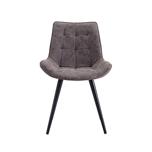 Modern Fabric Upholstered Armchair Leisure Dining Chair