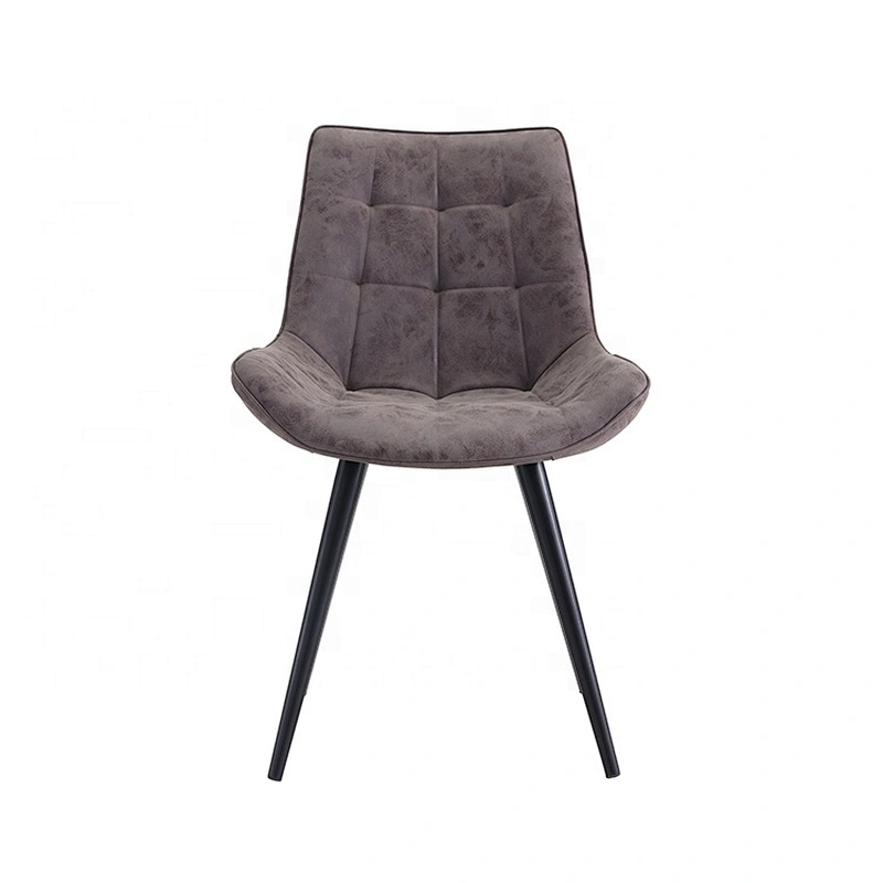 Modern Fabric Upholstered Armchair Leisure Dining Chair