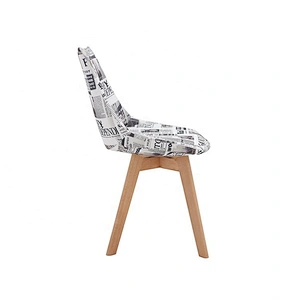 Simple Style Restaurant upholstered Cushion Dining Chair