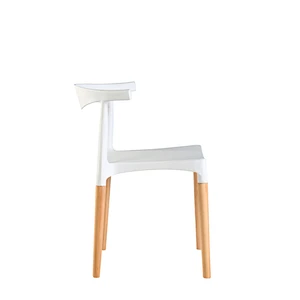 wholesale cheap stackable comfortable plastic chair for dining room living room outdoor