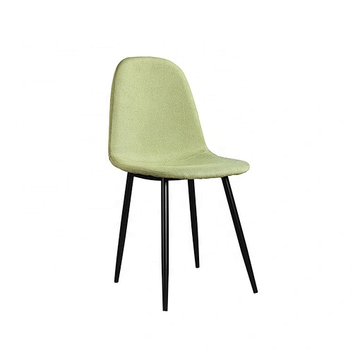 Luxury Fabric dining room upholstered metal chair