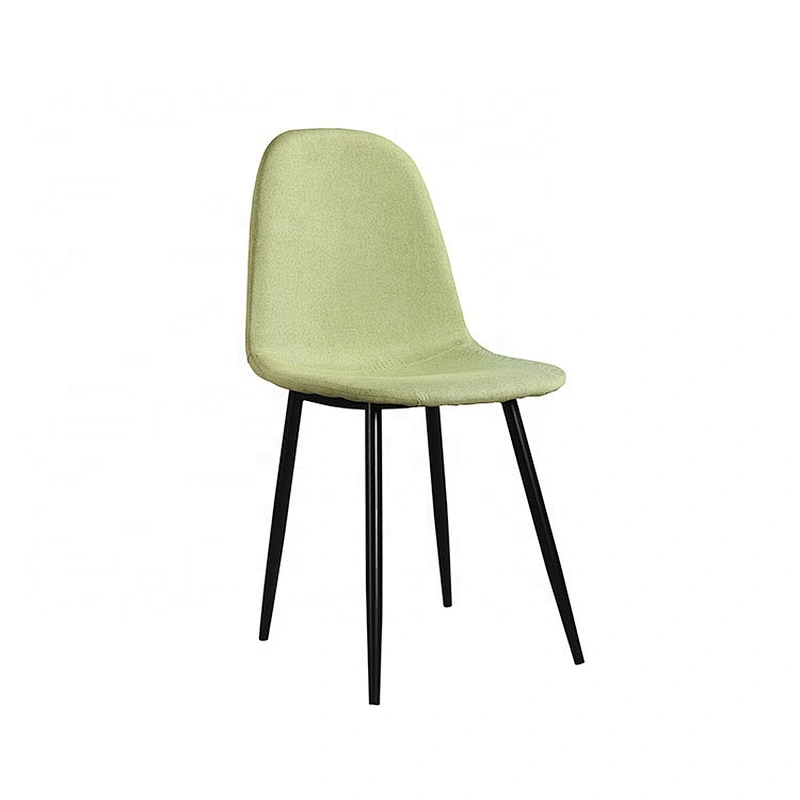 Luxury Fabric dining room upholstered metal chair