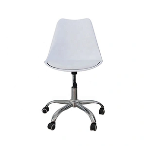 Low price wheels base pp office chair made in china