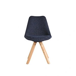4.5kg Comfortable Dining Wooden Leg Modern Plastic Chair