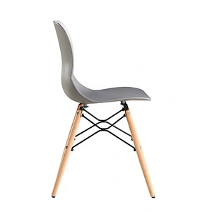 French furniture stackable modern plastic dining chair