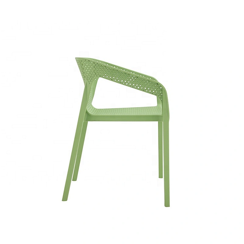 Heavy duty stackable dinning PP material plastic chair