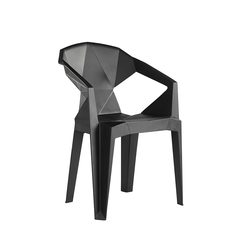 Simple Design wholesale Stackable modern popular plastic outdoor indoor chair dining room