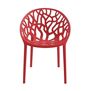 Comfortable restaurant outdoor garden chair stackable plastic