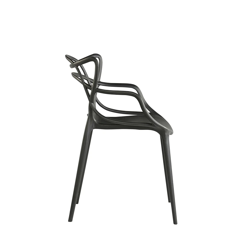Newest design style classic beautiful vogue colorful plastic outdoor banquet garden chair