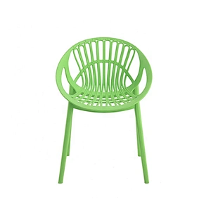 Colorful new design modern plastic dinning chair seats