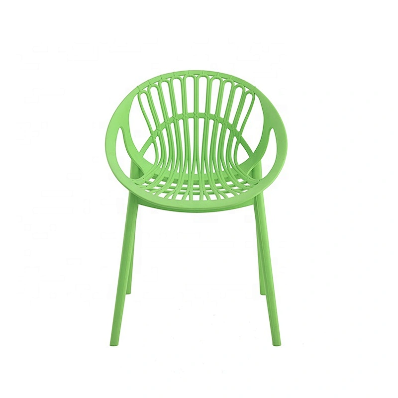 Colorful new design modern plastic dinning chair seats