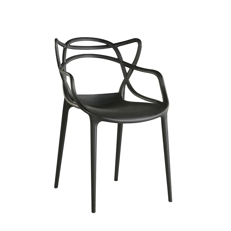 Newest design style classic beautiful vogue colorful plastic outdoor banquet garden chair
