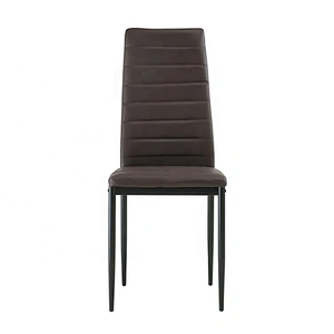 Modern style Faux leather office computer chair with metal legs