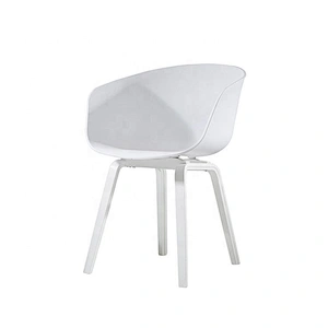 Colorful Plastic modern outdoor pp arm dining chair