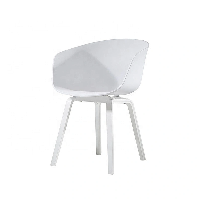 Colorful Plastic modern outdoor pp arm dining chair