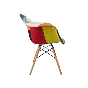 Free simple designed round plastic dinning chair