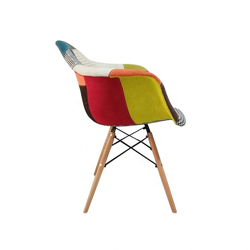 Free simple designed round plastic dinning chair