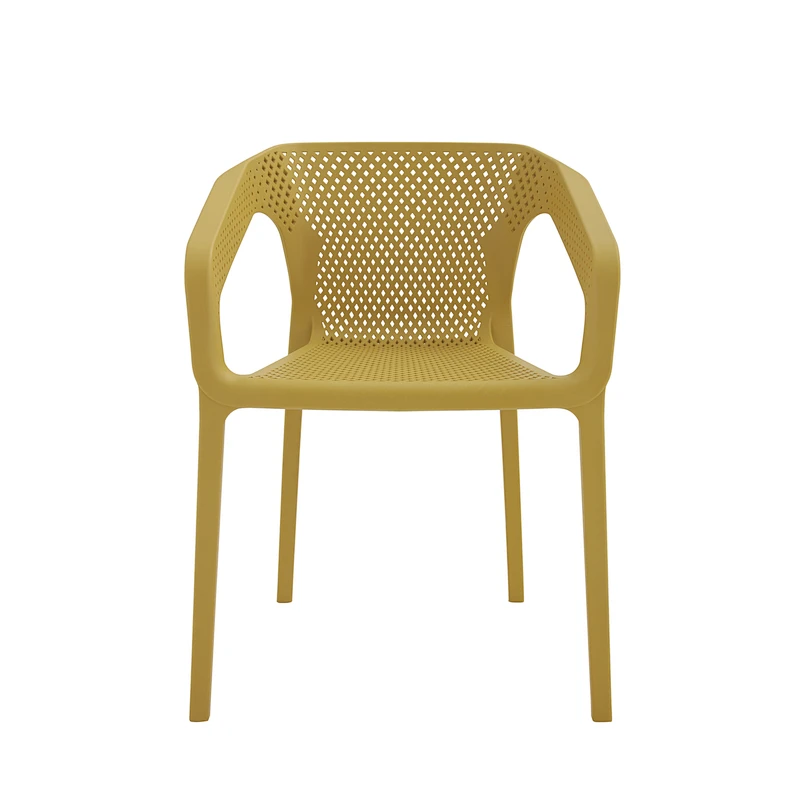 wholesale 2019 new design stackable plastic armchair for dining room