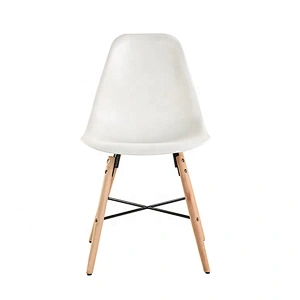 Wood leg restaurant room seat plastic chair manufacturer