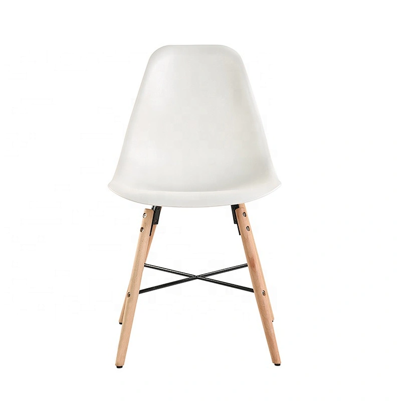 Wood leg restaurant room seat plastic chair manufacturer