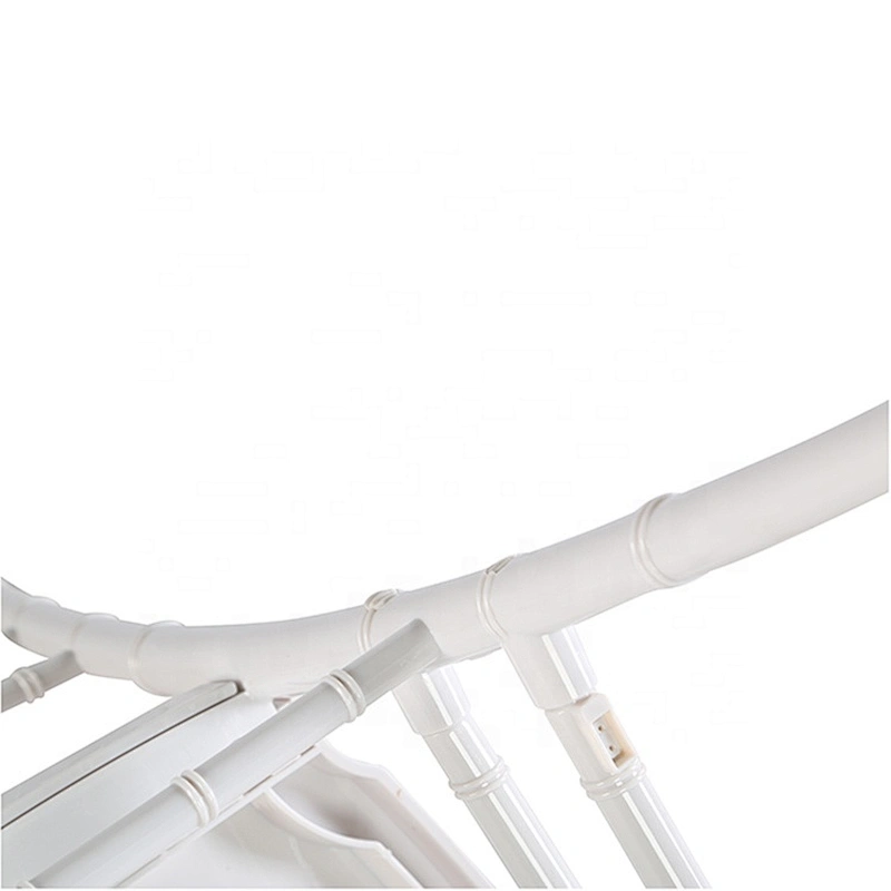 Wholesale luxury fashionable plastic white Wedding chair