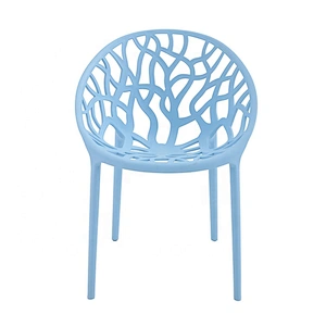 Furniture armless stackable hotel plastic chair events