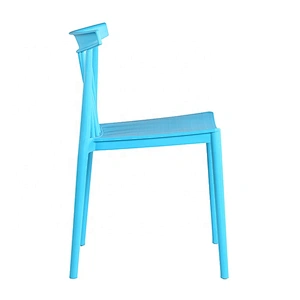 Dining comfortable leisure modern design plastic chair