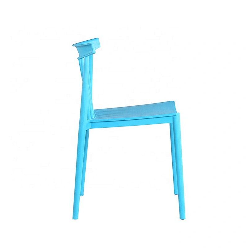Modern furniture colorful leisure dinning plastic chair