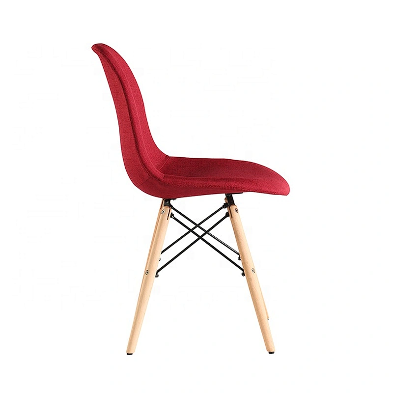 Classic design modern furniture red fabric lounge chair