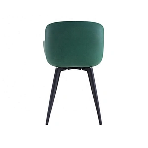 Modern dining room powder coated legs furniture plastic chair